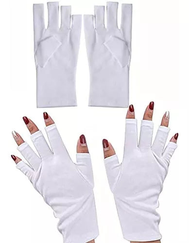 GUANTES COLOR BLANCO