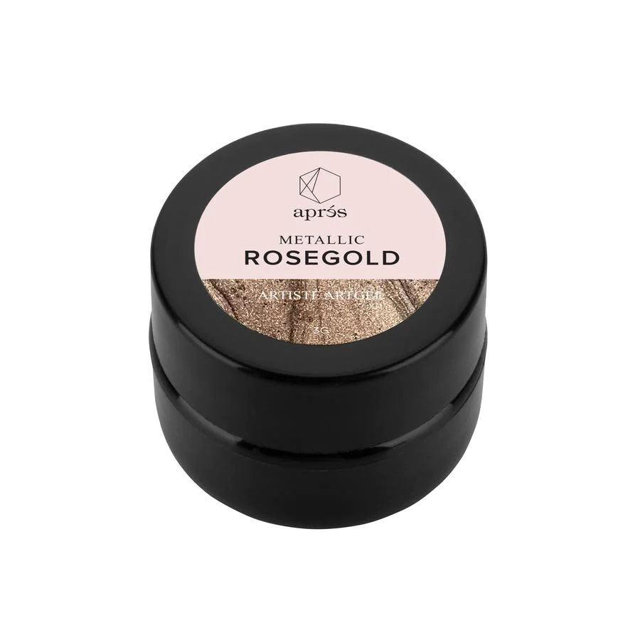 ROSEGOLD GEL ART