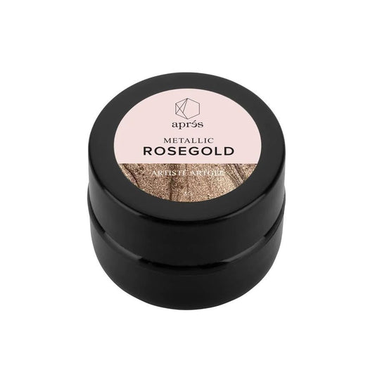 ROSEGOLD GEL ART