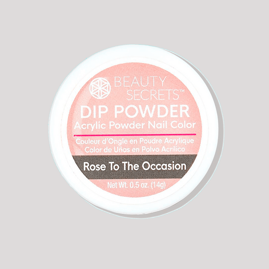 DIP POWDER ROSE TO THE OCCASION